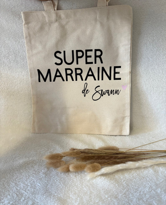 Tote bag - Super Marraine