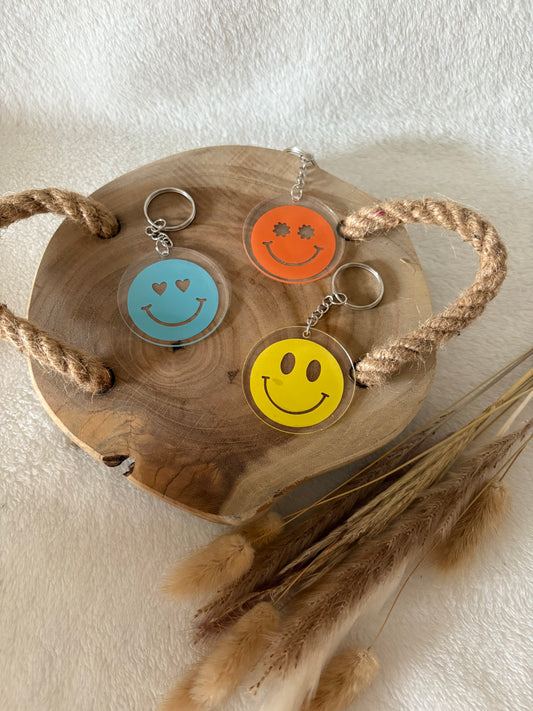 Porte clé - Smiley
