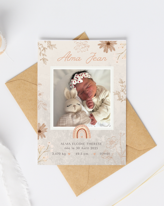 Faire-part - Floral